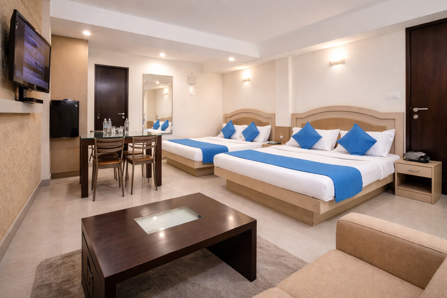 Family Four Bed AC Room